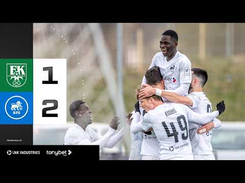 FK Futbola Klubs Tukums 2000 1-2 RFS Rigas Futbola...