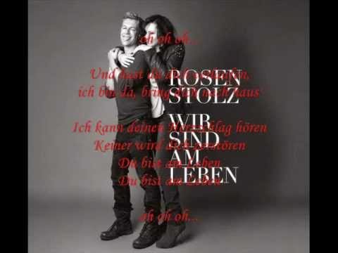 Rosenstolz Wir sind am Leben Lyrics