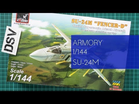 SU-24M "Fencer-D" Supersonic Attack Aircraft  << Armory AR14703 1:144 scale 
