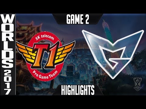 SKT vs SSG Highlights Game 2 Worlds 2017 Final - SK Telecom T1 vs Samsung Galaxy World Championship