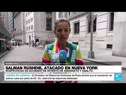 Salman Rushdie es operado de emergencia tras ser apuñalado