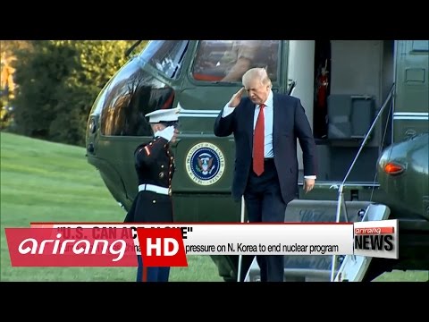 Trump again urges China to put more pressure on N. Korea to end nuclear program