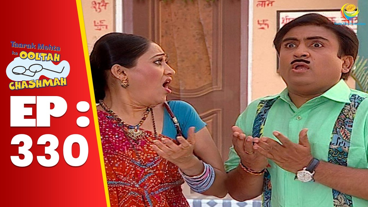 SE 01 EP 330 - Babitaji Ko Balcony Me Dekh Kyu Shock Hua Jethalal ! | Taarak Mehta Ka oltah hashmah