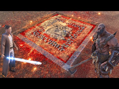 CAN SPECIAL FORCE DEFEND JEDI TERRITORY FROM 2 MILLION DEVIL ARMY ??  UEBS 2