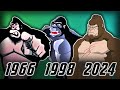 King Kong Evolution In Animated Movies Shows 1933 2024