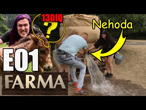 Farma 14 E01 - Nehoda v prvej časti a FiFqo má 130 IQ?
