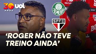 SABINO DEFENDE ROGER E PEDE PARA TORCEDOR 'ENTENDER PROCESSO' APÓS SÃO PAULO X PALMEIRAS