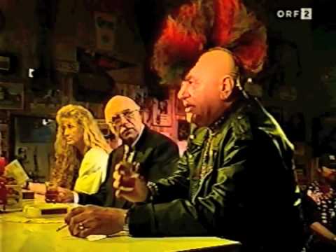 Spitzbuben "Kakadu" Toni Strobel als Punker