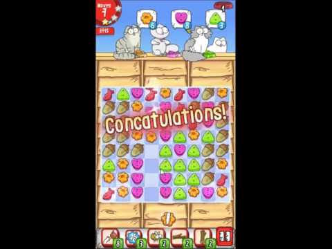 Simon's Cat Crunch Time Level 221 - NO BOOSTERS 😺 | SKILLGAMING ✔️