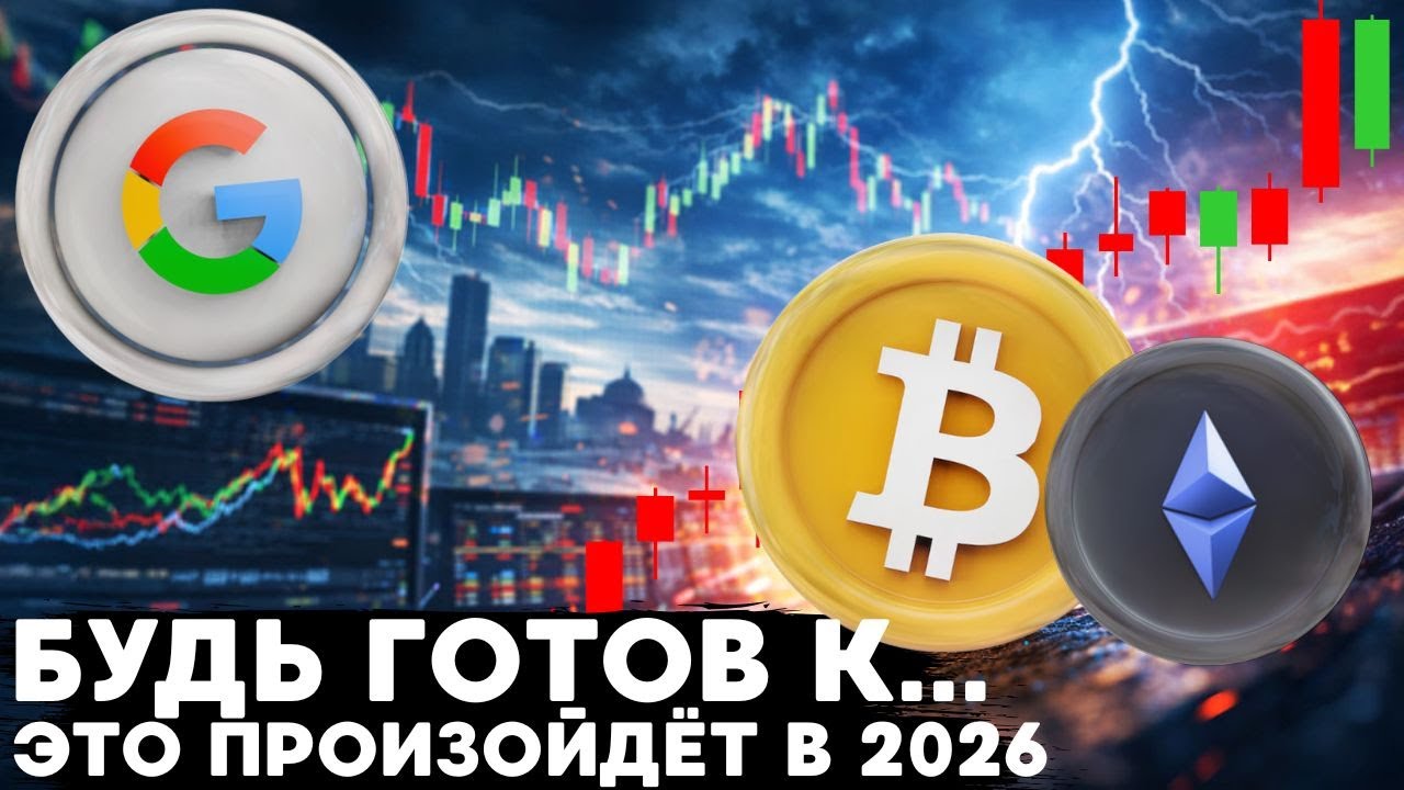 БИТКОИН, ЭФИР И GOOGLE, КАК БУДЕТ МЕНЯТСЯ ТОРГОВАЯ СИТУАЦИЯ НА ПРОТЯЖЕНИЕ 2026-ГО!