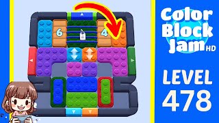 Solution du Niveau 478 de Color Block Jam