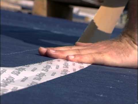 SIGA Wigluv 60 - Überlappung und runde Durchdringung winddicht verkleben