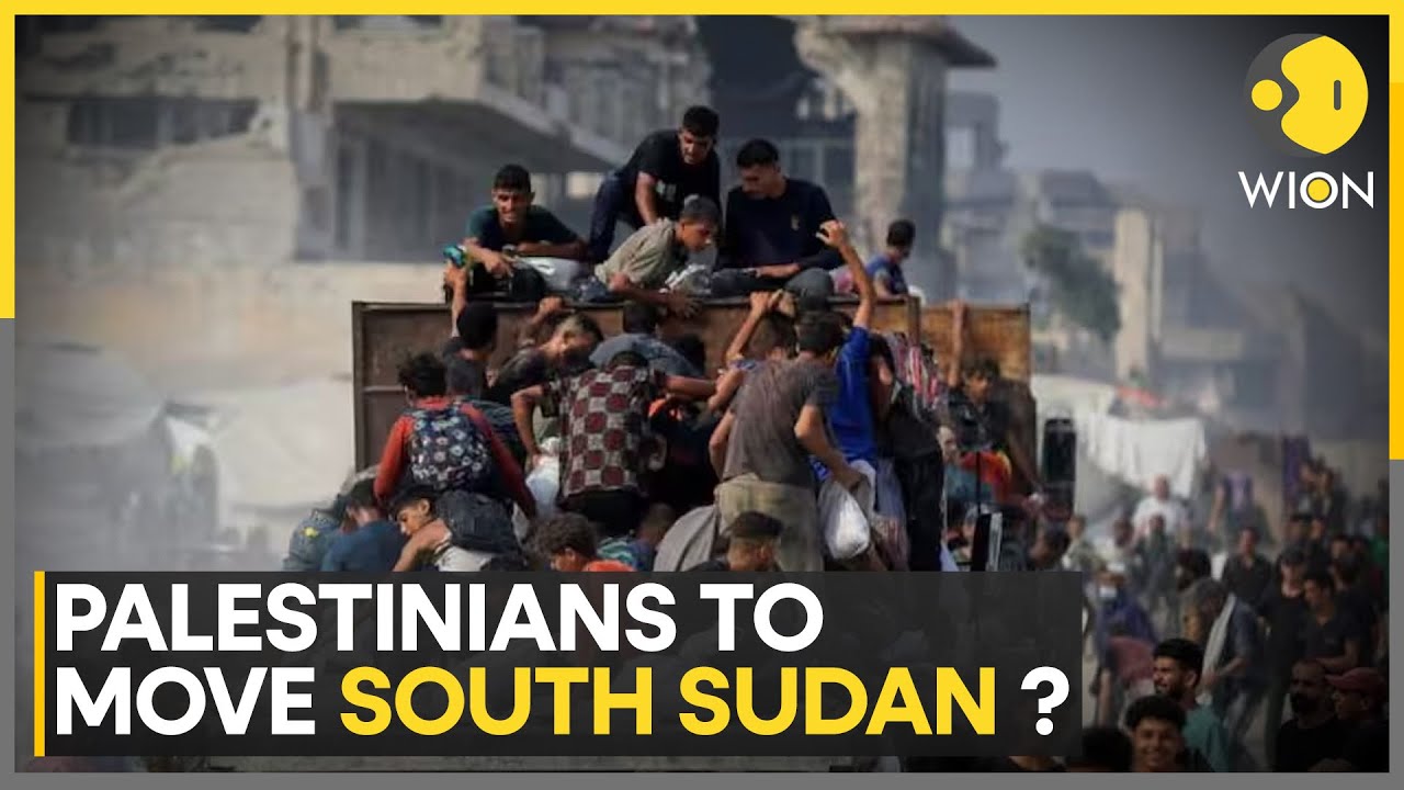 Israel Gaza War: Netanyahu's Relocation Plan for Palestinians | Israel Wants Gazans to Move Sudan