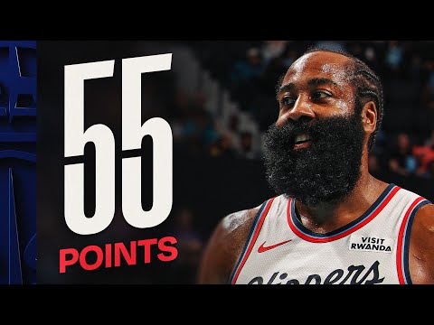 James Harden Makes Clippers Franchise History - 55 PTS 🔥 | November 22, 2025
