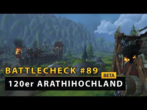 WoW Battlecheck - Offene Kriegsfront im Arathihochland! | Battle for Azeroth
