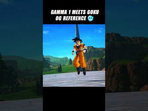 Gamma 1 Meets Goku Og Reference Lol 🤯 #crashout #gamma1 #sparkingzero #dragonballz #dbz