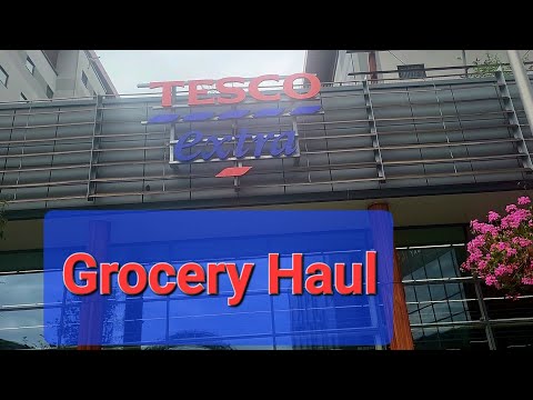 UK 🇬🇧 Tesco Grocery Haul. Cost of groceries #tescoextra #sideshopping.