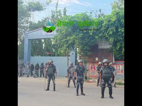 Sunsari - जनकपुरधाममा कर्फ्युको प्रभाव, सडक सुनसान, सुरक्षा व्यवस्था कडा