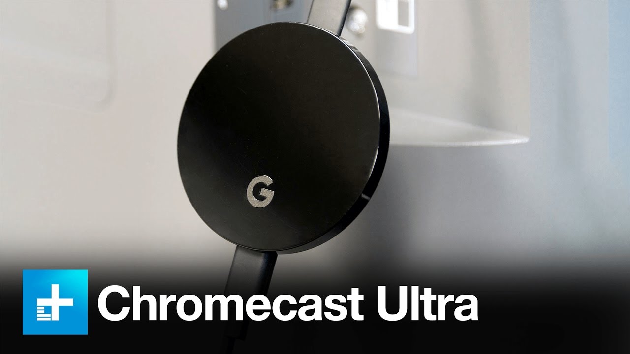 Медиаплеер Google Chromecast Ultra