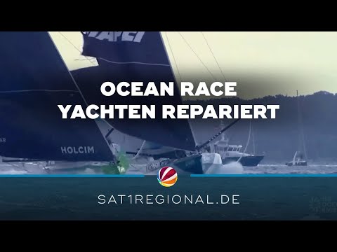 Nach Ocean Race-Unfall in Kiel: Beschädigte Yachten wieder startklar