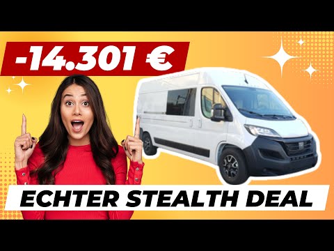 😱 –14,301€ La Marca Furgok Stealth 2026 – THE insider tip among campervans!