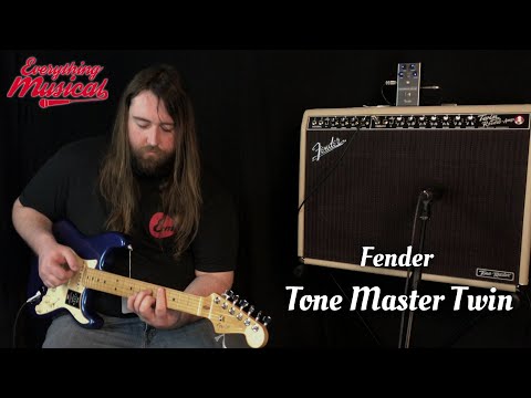 Fender Tone Master Twin Reverb 2x12-inch 200-watt Combo Amp - Blonde image 5