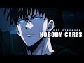 Nobody Cares Get Stronger Sung Jin Woo S Raw Truth Solo Levelling Motivation