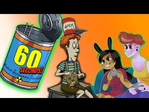 60 SECONDS - 2 Girls 1 Let's Play Tutorial: WE ALL WENT INSANE!