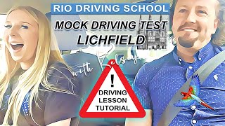 Mock Driving Test Lichfield | Driving Assessment | Driving Tutorial | Learn to Drive