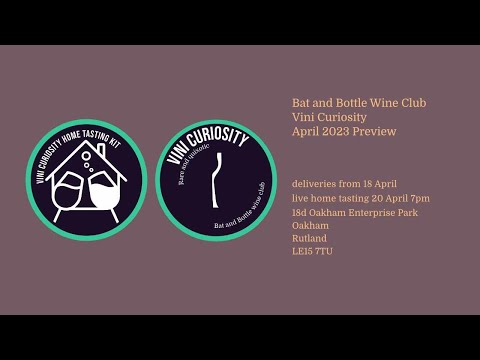 Bat and Bottle Wine Club Vini Curiosity April 2023 Preview