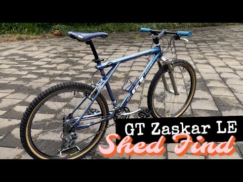 Vintage mtb restoration | ‘95 GT Zaskar LE | retro mtb shed find!