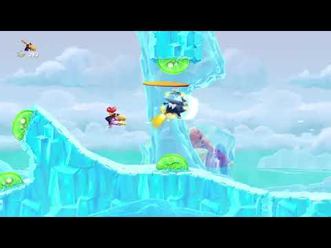Rayman Legends (PS4) Replay (HD) Part 61: Your On Fire! (Gourmand Land) Back to Origins (Trim)