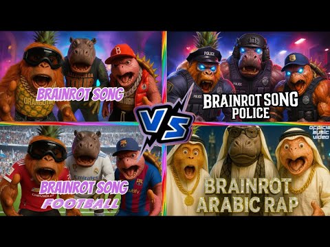 "BRAINROT WORLD MIX ⚡ Police x Football x Arabic Rap | Tiles Hop"