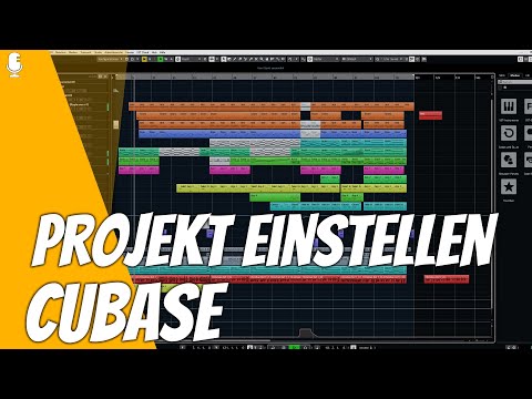 Cubase 10.5 - Projektfenster einrichten | Tutorial - Deutsch