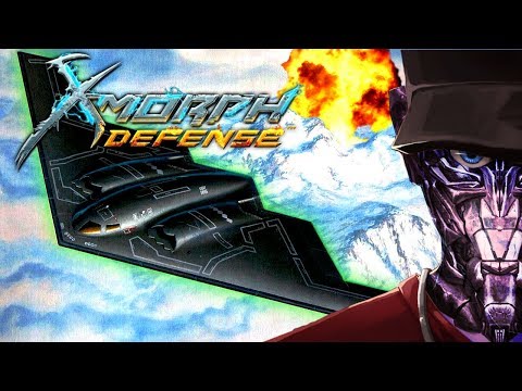 X-Morph Defense GREAT BRITAN HARD Heavy Bombers defense line! | Let's Play X-Morph Defense Gameplay