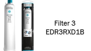 Whirlpool EveryDrop Refrigerator Water Filters EDR3RXD1B Filter 3 Installation Video