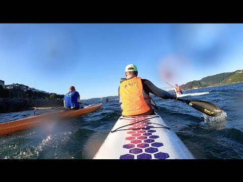 Kupe Canoe Club - weekly race.