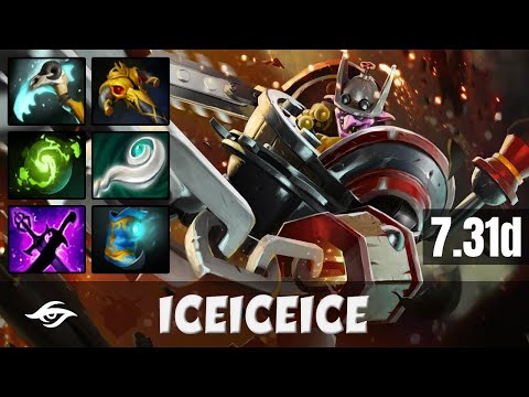 SECRET.Iceiceice Timbersaw BOTTOM LANE Gameplay | SECRET vs GG | Dota 2 Full Game