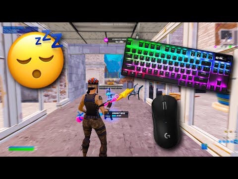 SteelSeries Apex Pro TKL ASMR 😴 Tilted Zone Wars Gameplay 🏆 Satisfying Keyboard Fortnite 240 FPS 4K