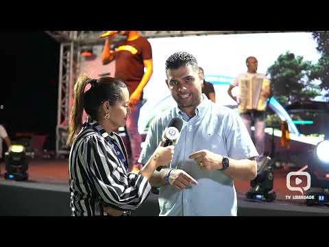 Entrevista com Davi Benevides Prefeito de Redenção Assinatura da Ordem de Construção do Pórtico