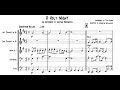 'O Holy Night' for Brass Quintet