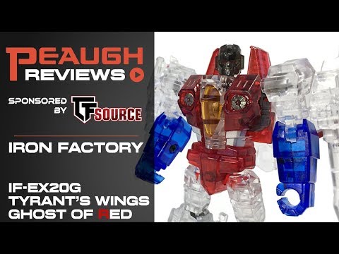 Video Review: Iron Factory IF-EX20G - Tyrant's Wings GHOST OF RED