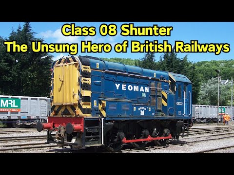 Class 08 Shunter: The Unsung Hero of British Railways #railway #fyp #locomotive