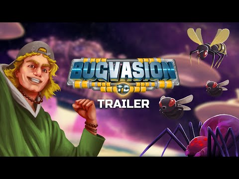 Bugvasion TD - Final Release Trailer - Launching on Steam on 2021.02.17 thumbnail