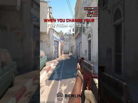 The switch from 16x9 to 4x3 in CS2..