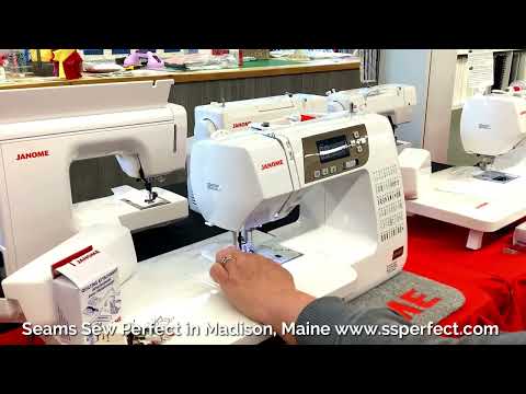 Janome 3160 QDC Overview | Seams Sew Perfect | Madison Maine