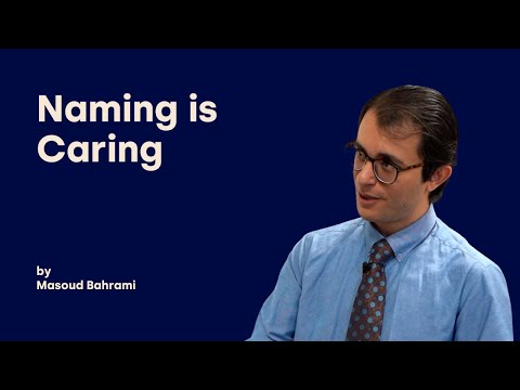Naming is Caring - Masoud Bahrami - DDD Europe 2024