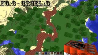 preview picture of video 'Minecraft 1.3.2 - 3 big or normal tnt explosions (Flying Start!) [~720p]'