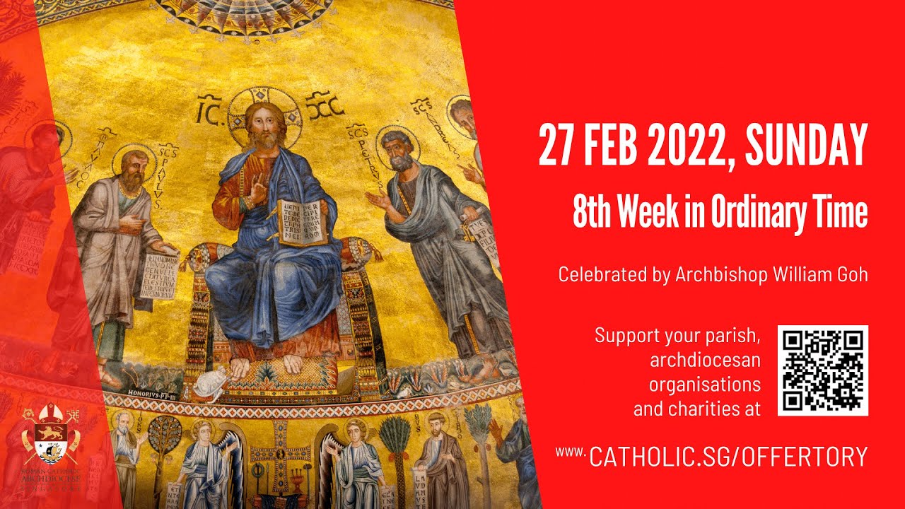 Catholic Sunday Mass Singapore 27 February 2022