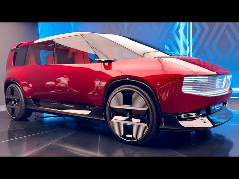 New RENAULT E-SPACE Concept 2026 - high tech MPV of the future!